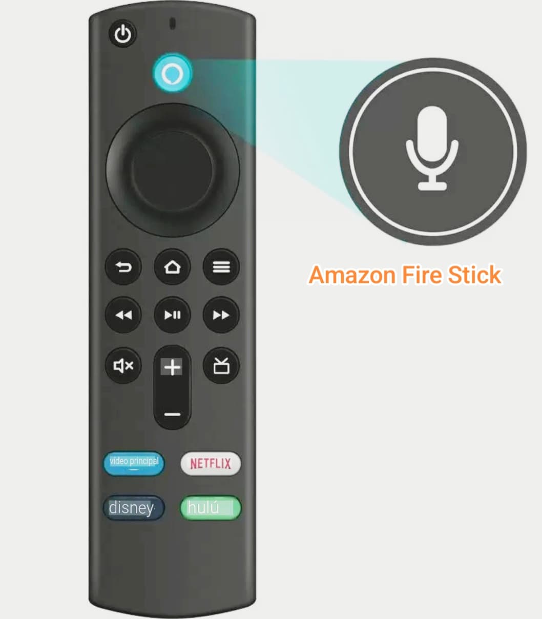 Imagen de Control Remoto Amazon Fire L5B83G Para LITE, 2DA Y 3RA. Generaciòn con VOZ