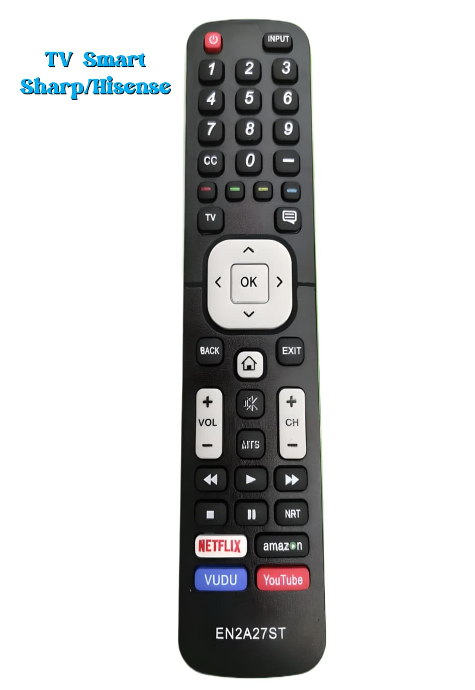 Imagen de Control remoto Sharp Hisense Smart tv EN2A27ST