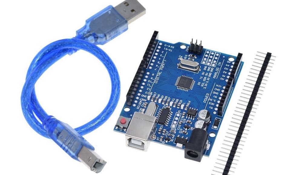 Imagen de Tarjeta De Desarrollo Arduino Uno R3 CH340 ATMEGA328P USB (IC QFP)