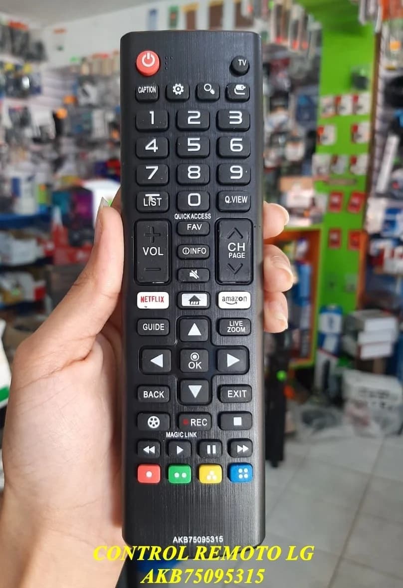 Imagen de Control Remoto LG Smart AKB75095315 Quick Access