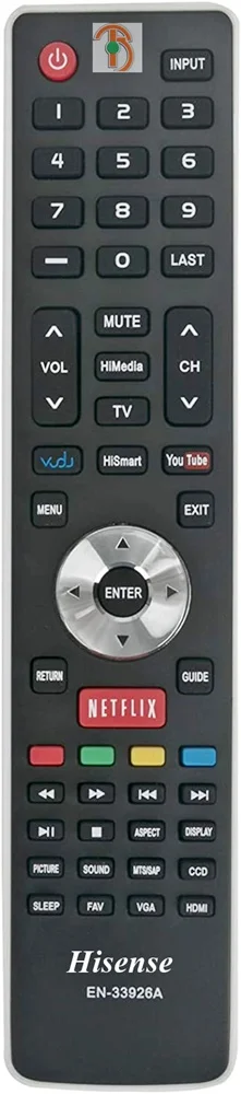 Imagen de Control remoto HIsense Emerson EN-33926A