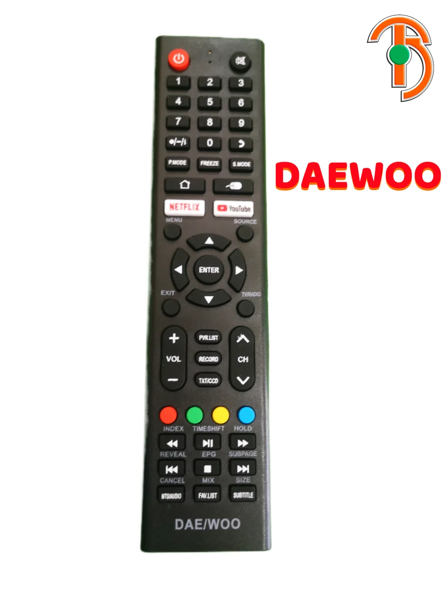 Imagen de Control Remoto Daewoo/Inlec Smart NET/YOU/MOUSE