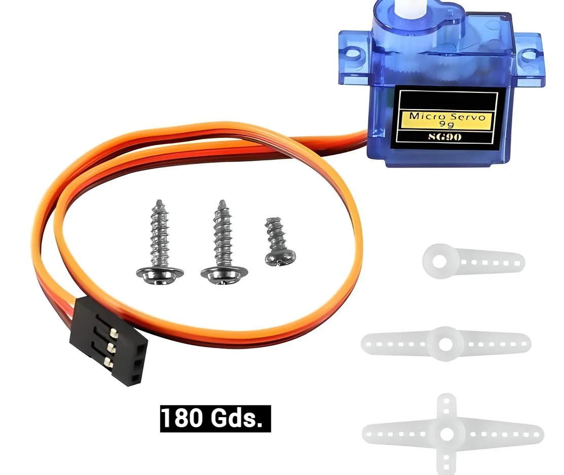 Imagen principal de Motor Servo SG90 180 Grados 9G Arduino