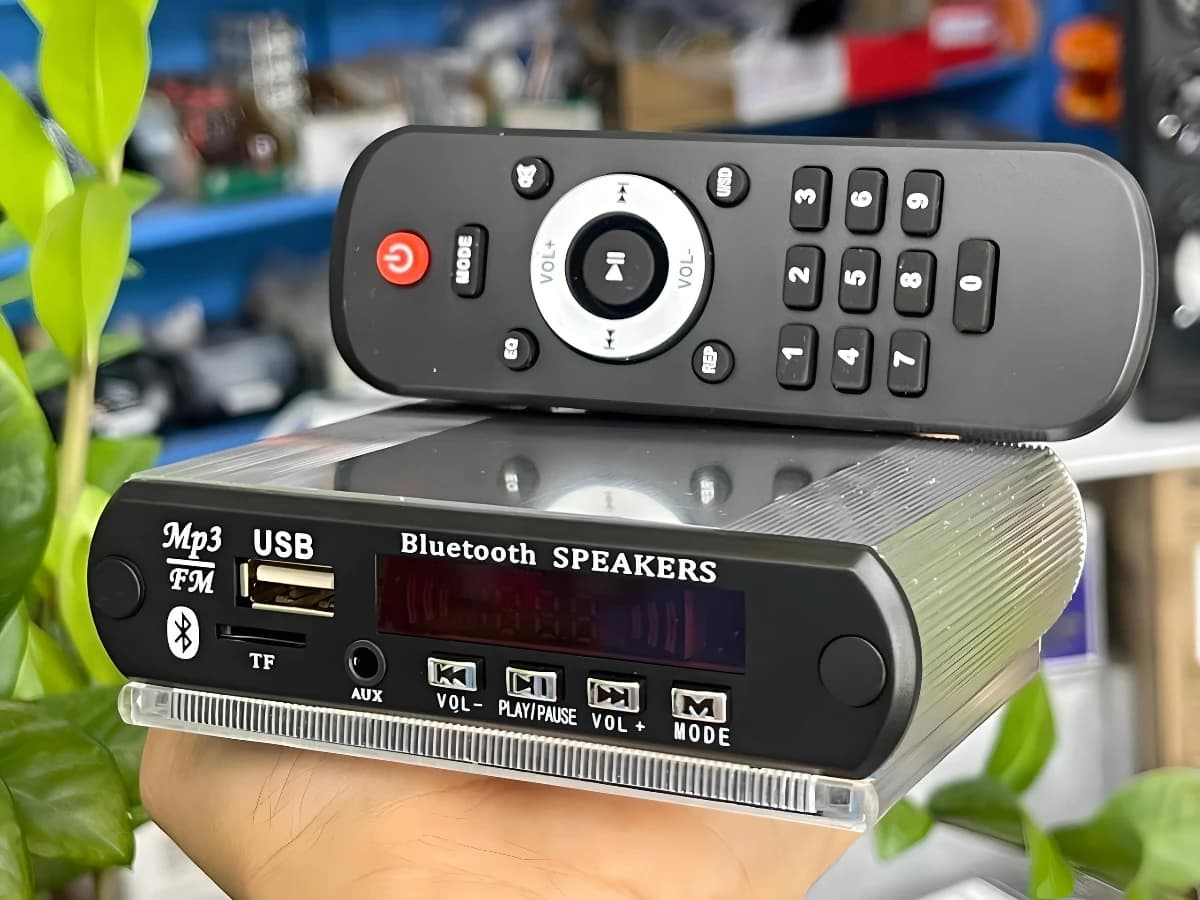 Imagen de Reproductor Externo de Audio 12V BT-USB-TF-FM REF: EA-10 SS-101