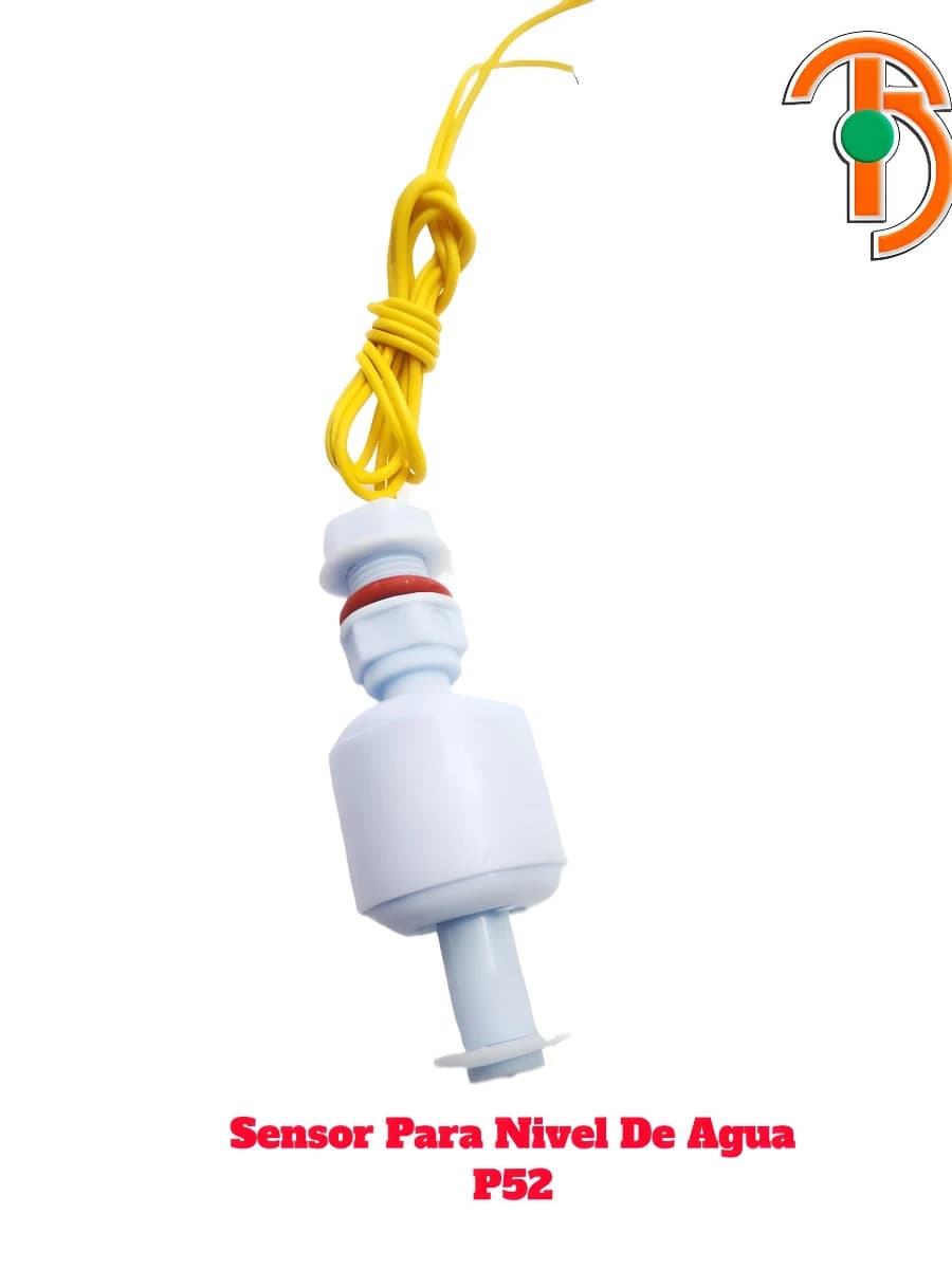 Imagen de Interruptor flotador Sensor Nivel de Agua Vertical Plastica PPM10 5210 P52