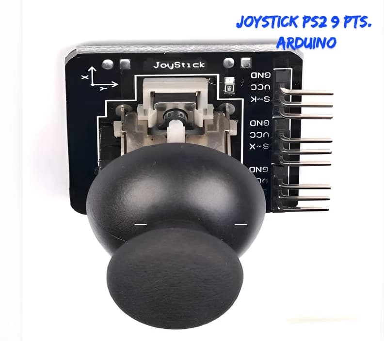 Imagen de Módulo Joystick para arduino PS2 Dual eje 9 patas yxk600