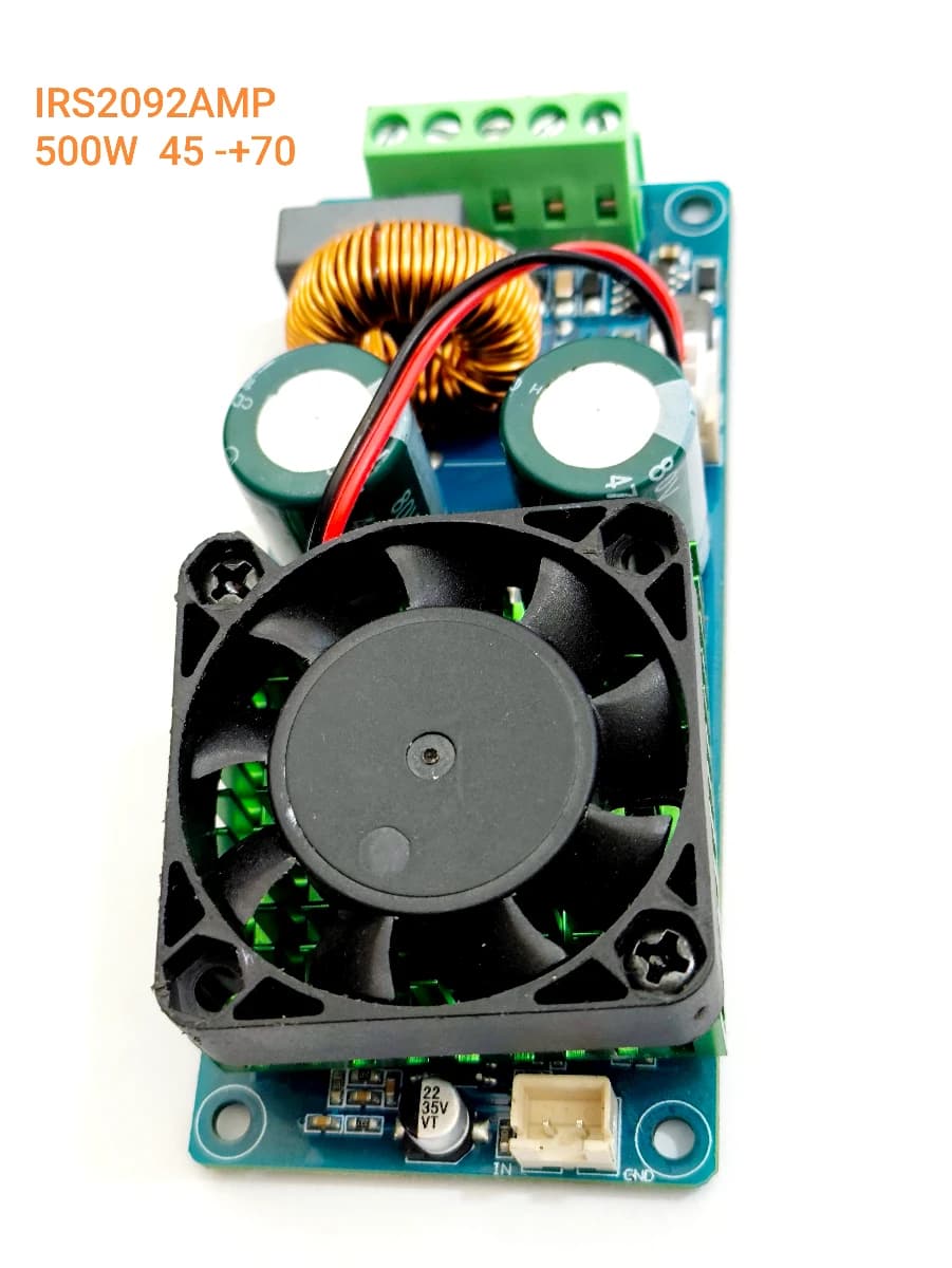 Tarjeta Amplificadora Mono de 500 Watts IRS2092AMP-500W A0977