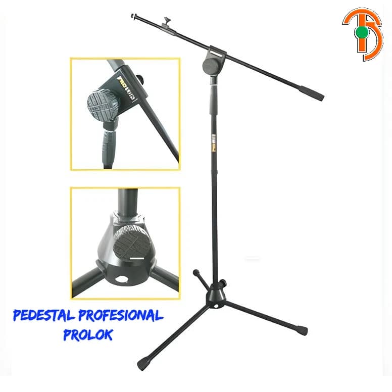 Imagen de Pedestal Para Micrófono tripode/tipo L Prolok PMB-850