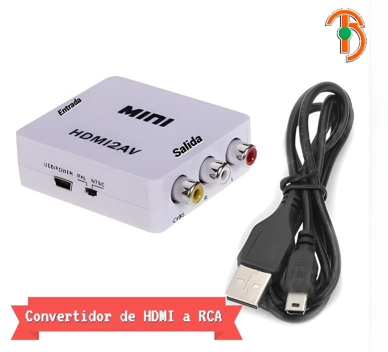 Imagen de Convertidor de Video de Hdmi a AV CVBS HDMI2AV