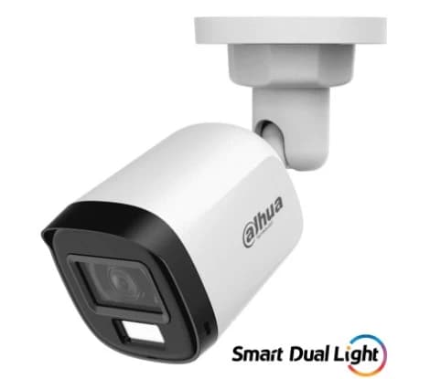 Imagen de Camara Bullet Dahua 1080p 2mp 2.8mm de Lente Full Color Con Micrófono DH-HAC-B1A21N-U-IL-A