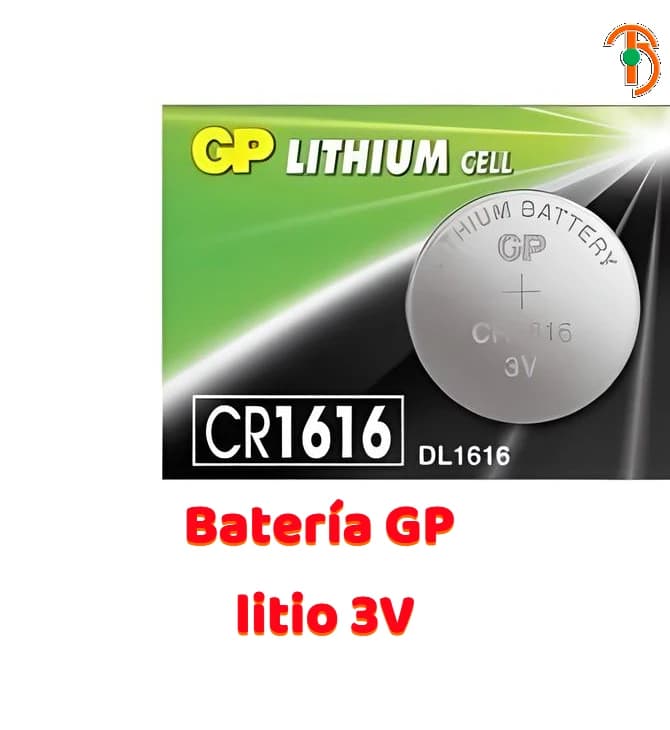Imagen de Pila de Lítio GP CR1616 3 voltios GPB1616-C5 (Precio Por Unidad)