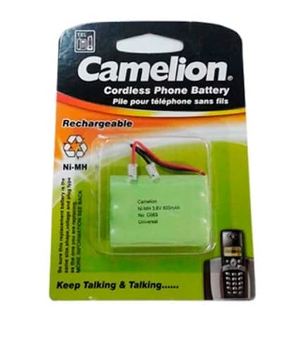 Imagen de Pila Para Teléfono Camelion 700Mah 3.6 Voltios 3AAAn 3NH-AAA700BMU