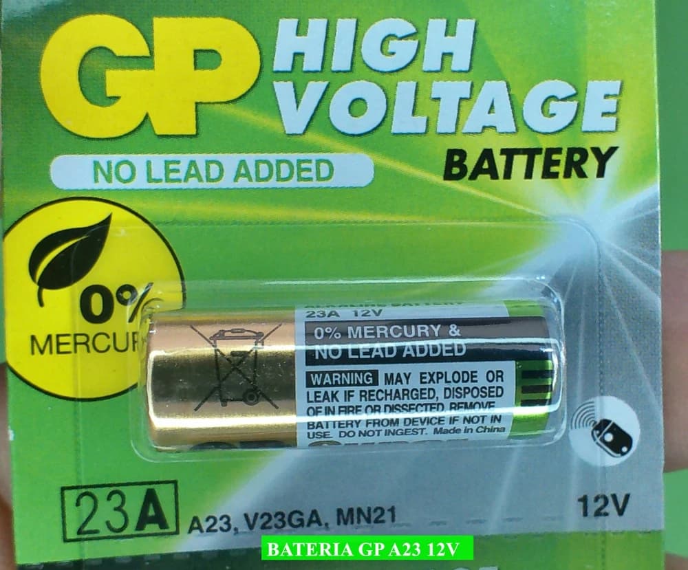 Imagen de Pila GP 23A de 12 Voltios A23,V23GA,MN21 (Venta por Unidad)