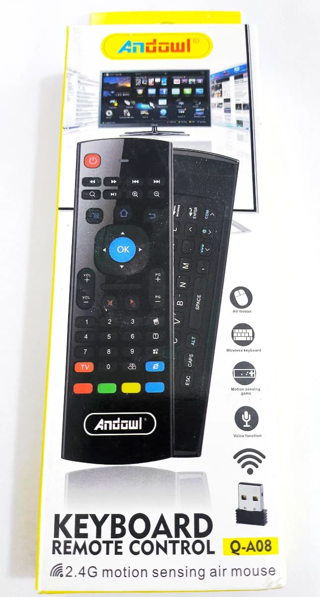Imagen de Control Remoto y Teclado Air Fly Mouse 2.4gb EP-QRC1