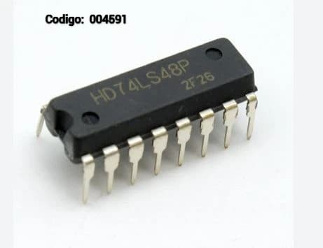 Imagen principal de Ic 74ls48 Dip-16 TTL BCD