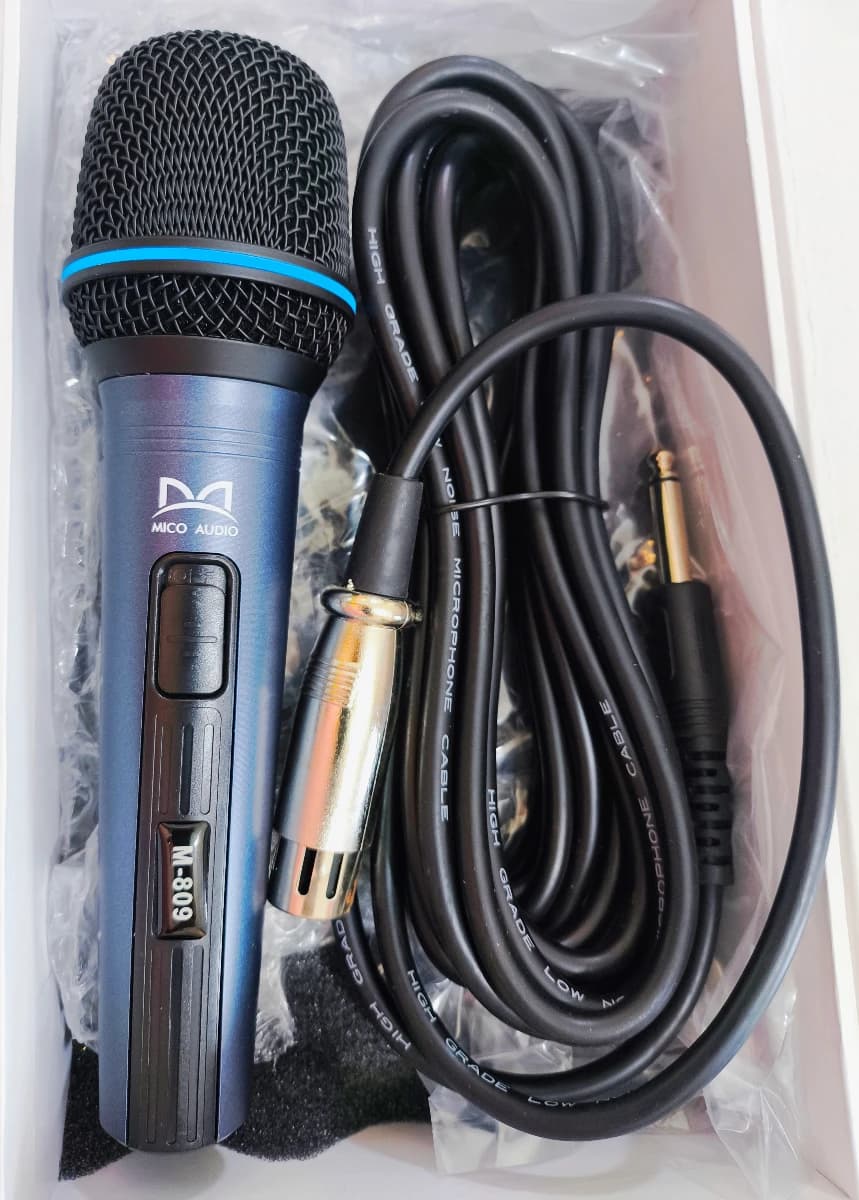 Imagen de Micrófono Dinámico Mico Audio KYV-MIC M-809 RC-WM2