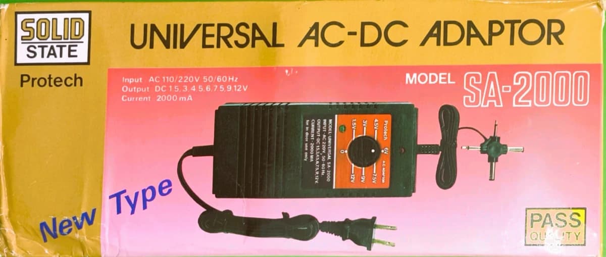 Imagen de Fuente Variable AC/Dc de 1.5 - 12 Voltios 2 Amperios Sa-2000