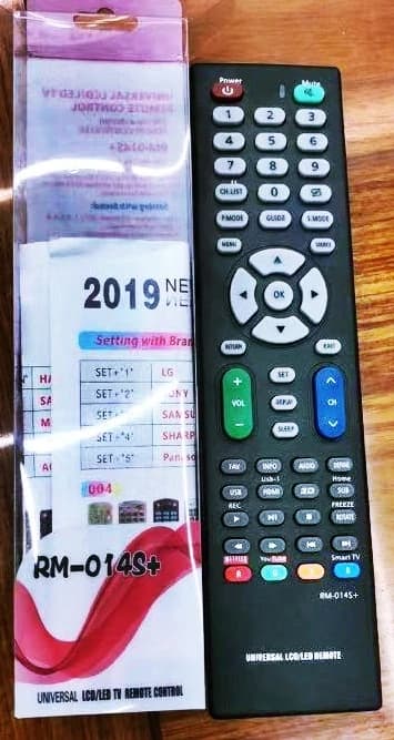 Imagen de Control Remoto Universal Para Tv Lcd,Led Smart Rm-o14s+