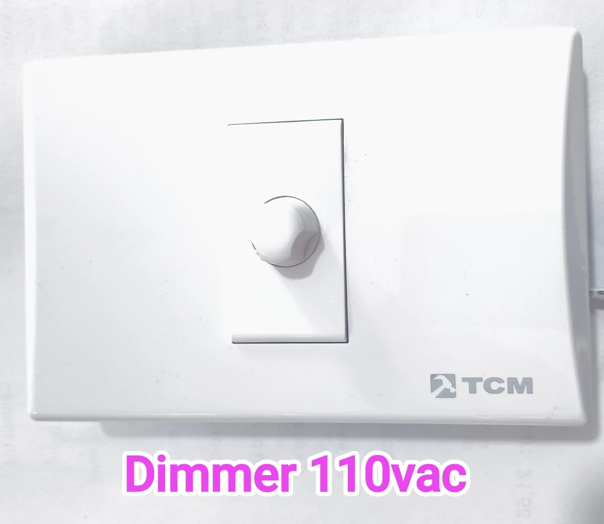 Imagen de Interruptor Dimmer 400 Watts 2x4 mm PBK-EA1003