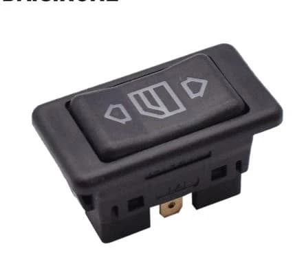 Imagen de Interruptor de Pulso para cristales de Vehículos 6 Patas Universal 12V 20A