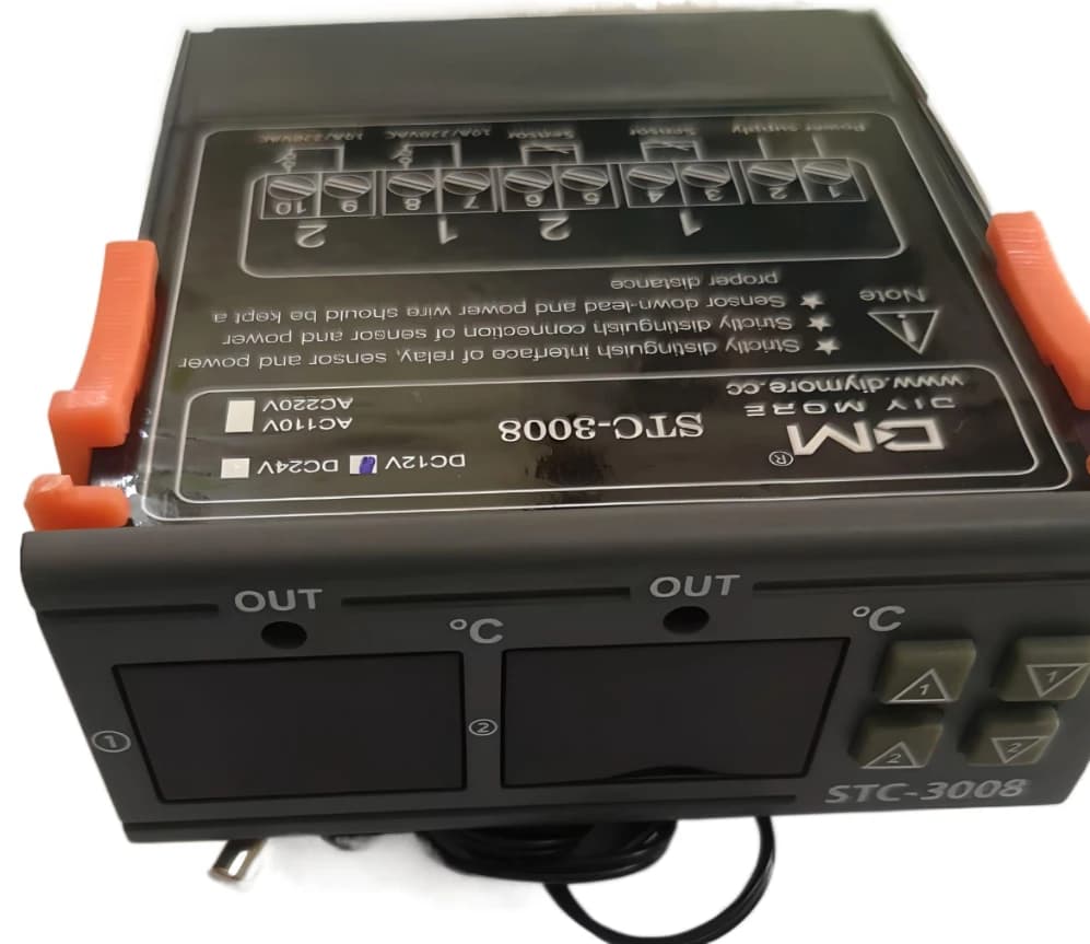 Imagen de Controlador de Temperatura Digital 12 Voltios STC-3008