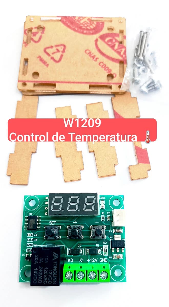 Imagen de Tarjeta Controladora de Temperatura 12 Voltios XH-W1209