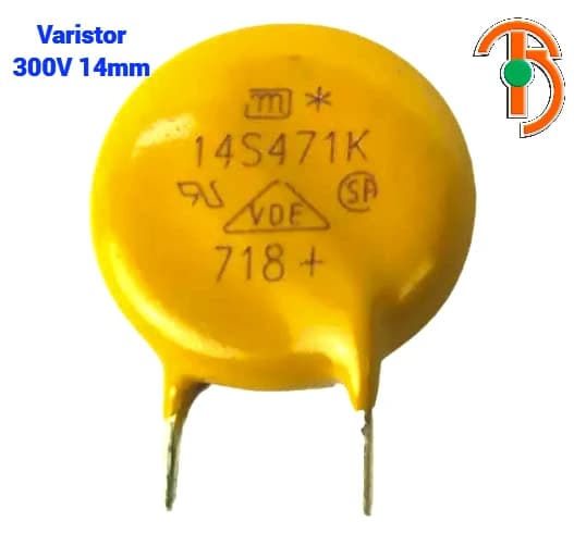 Imagen de Variistor de 470v 14mm 14S471K