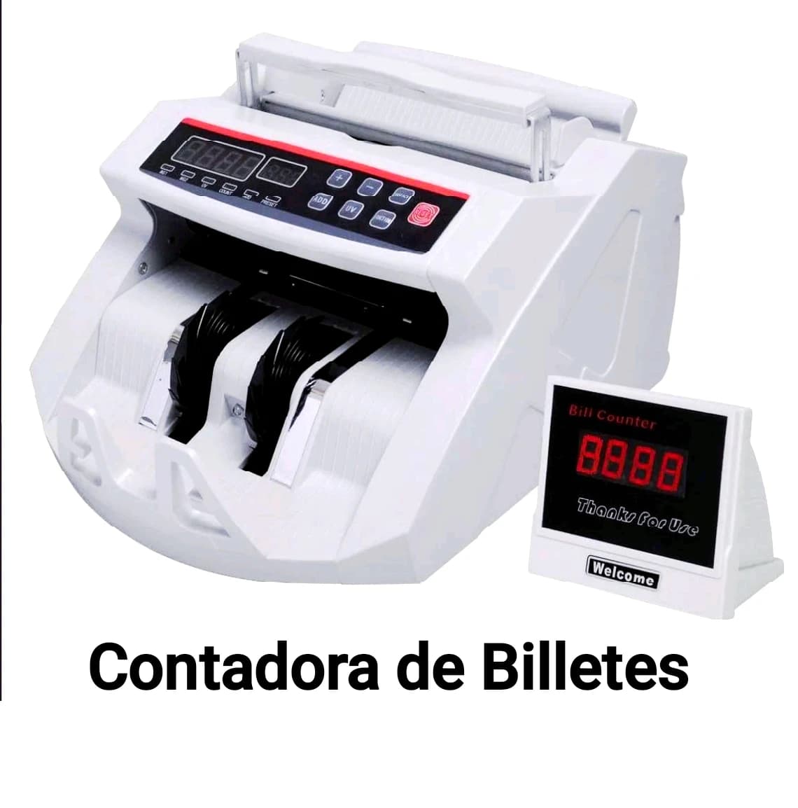 Imagen de Contadora de Billetes Automática D2108 (Envío Gratis a Todo el País)