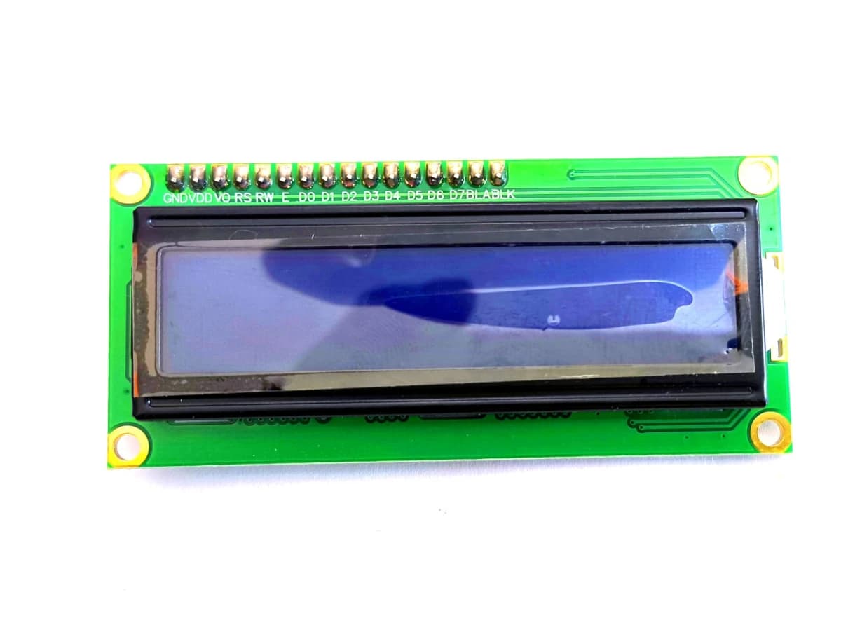 Imagen de Pantalla Arduino Módulo Display Azul 16x2 1602 12c
