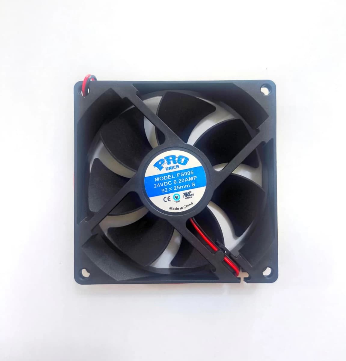Imagen de Abanico de 24 voltios 90x25mm 0.20A FS005