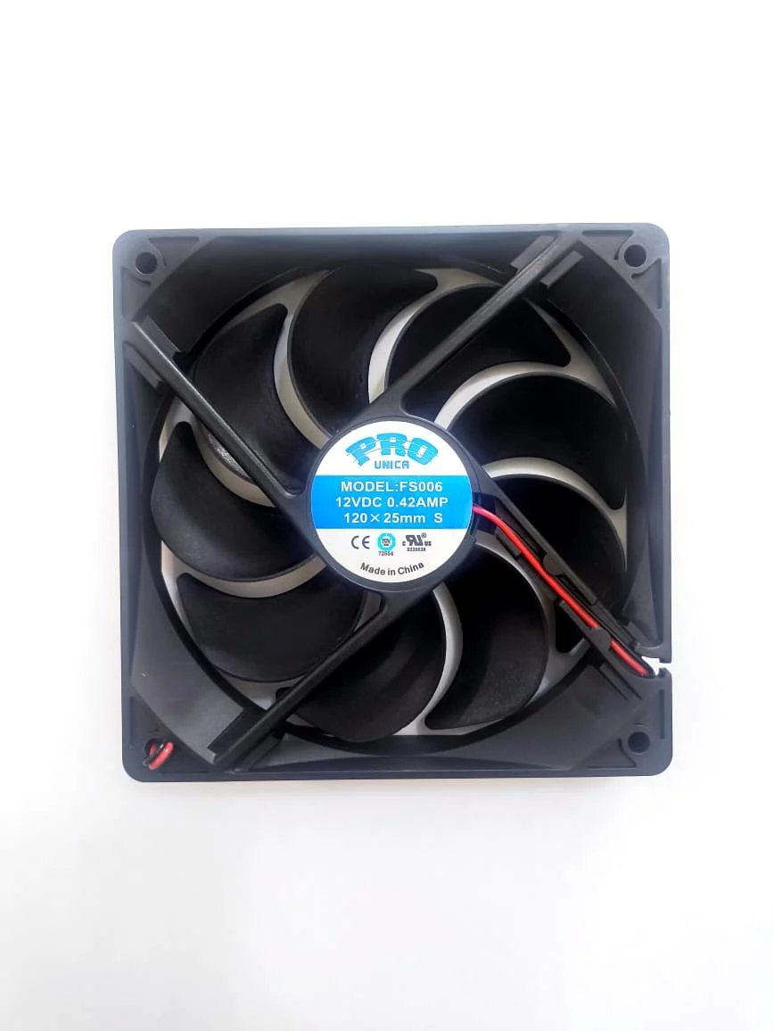 Imagen de Abanico de 12 voltios 120X25mm 0.42A de Abs FS006