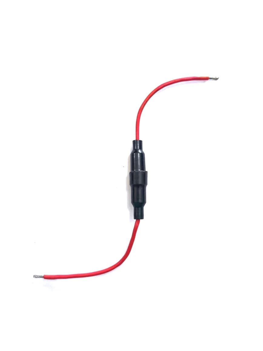 Porta Fusible de Linea Para fusible de cristal 5x20mm HQ.