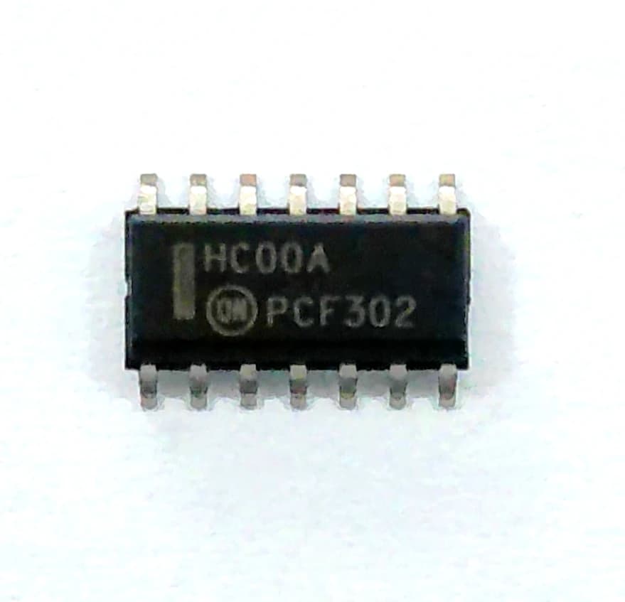 Imagen de 74HC00 SOIC-14 Compuerta NAND