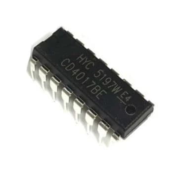 Imagen de CD4017 Dip-16 Cmos Nte4017