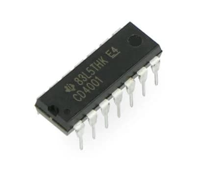 Imagen de CD4001 Dip-14 Cmos NTE4001