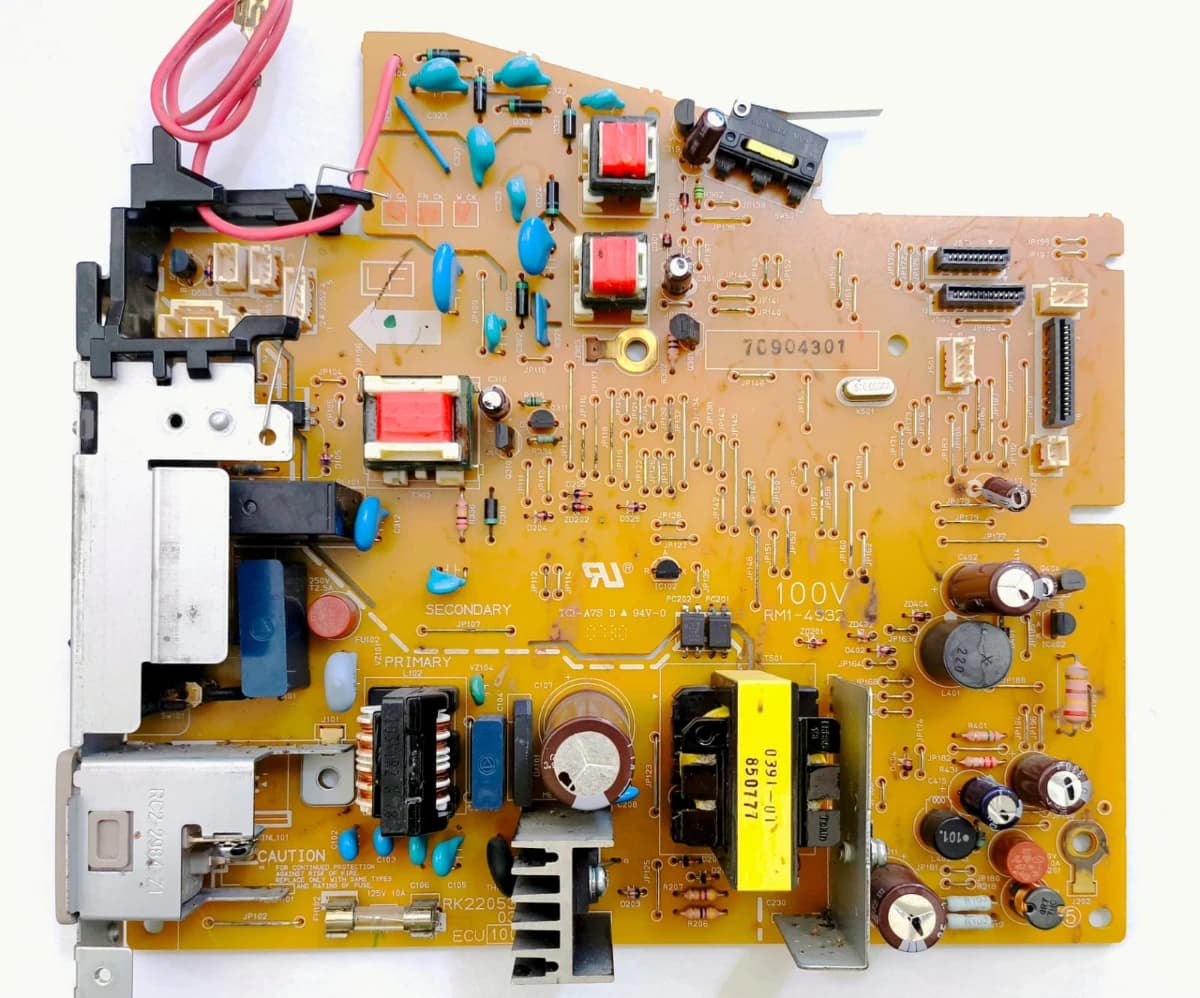 Imagen de Tarjeta Para Impresora y copiadoras HP Fuente de Alimentación 100V RM-4936 782026 (Envío Gratis)