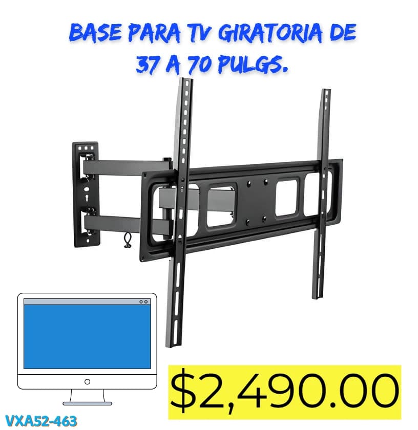 Imagen de Base Para Tv Pantalla Plana de 37 a 70 pulgadas 77 libras VXA52-463 (Oferta)