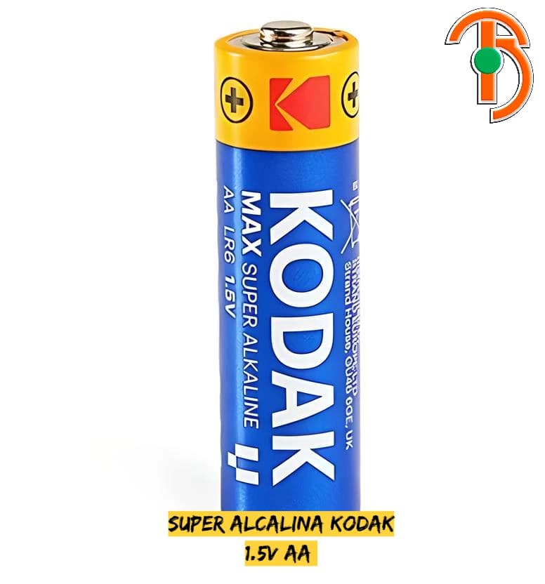 Imagen de Pila Kodak AA Alcalina 1.5v ( Paq. de 8 uds.)