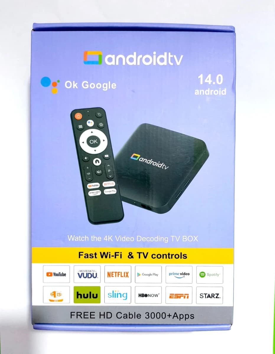 Imagen de Caja Tv Android Ultra HD 14.0 ANDROIDTV OK