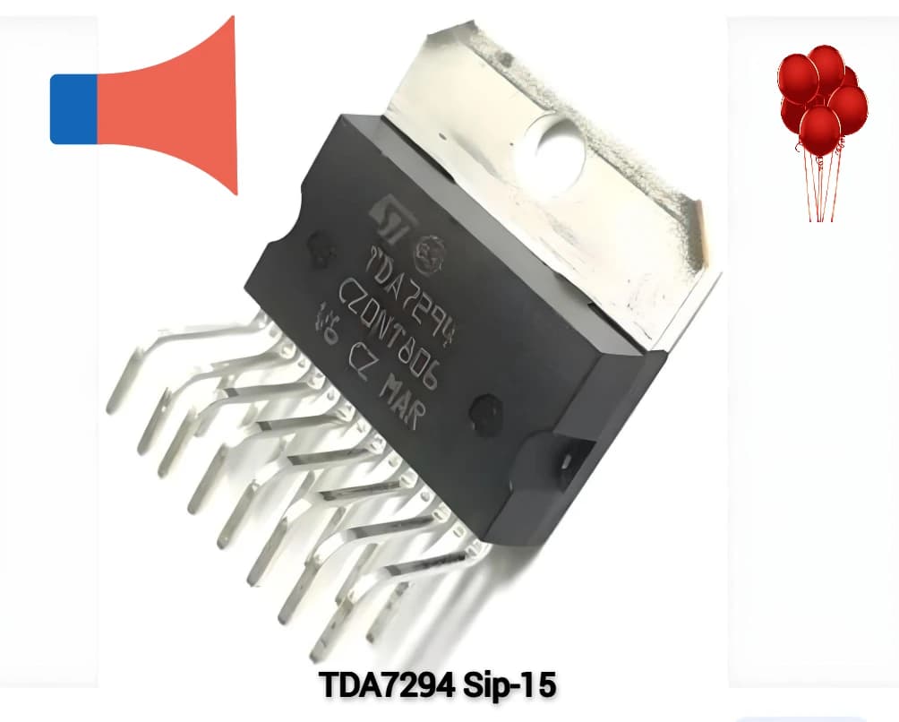 Imagen de Tda7294 Sip-15 100 Watts